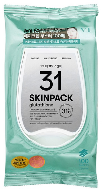 브이티코스메틱 마일드 31도 스킨팩, 100개입, 1개