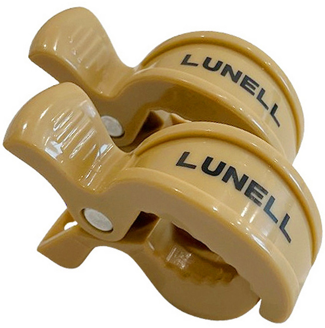 루넬 다용도 유모차 집게, 진브라운, 2개