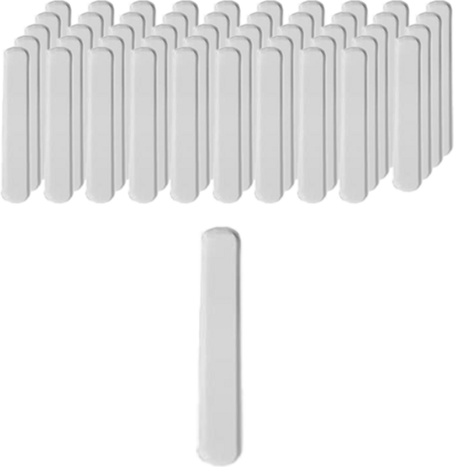 살림쏙 문콕방지 도어충돌 방지 스티커 63 x 10 x 2 mm, 투명, 30개