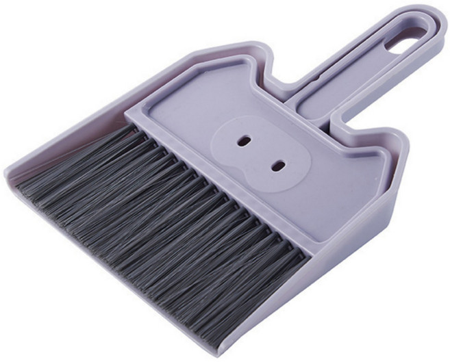 살림여왕 다용도 미니 빗자루 + 쓰레받기 세트, 1세트, 그래이