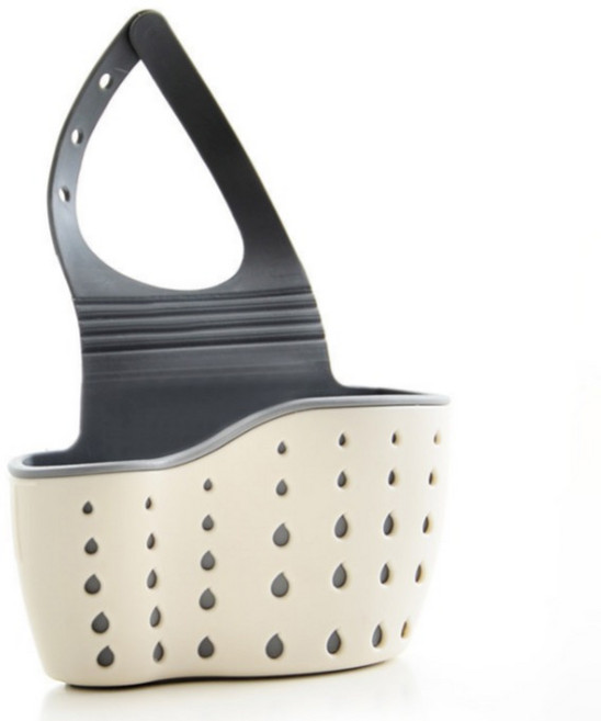 하이엉클 물빠짐 수세미걸이, 베이지, 1개