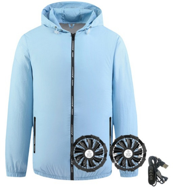 Sunbit 男士用 Zenmove 風扇防風外套