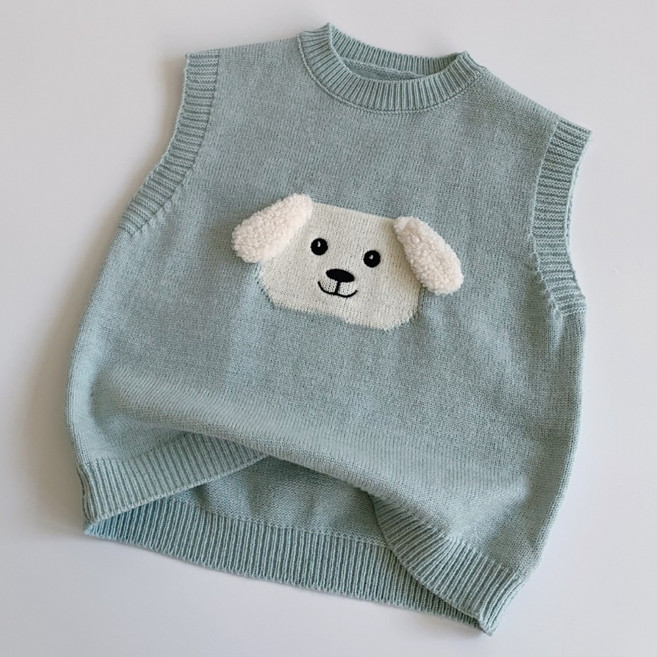 arbe Arbe兒童款Memmummi針織背心