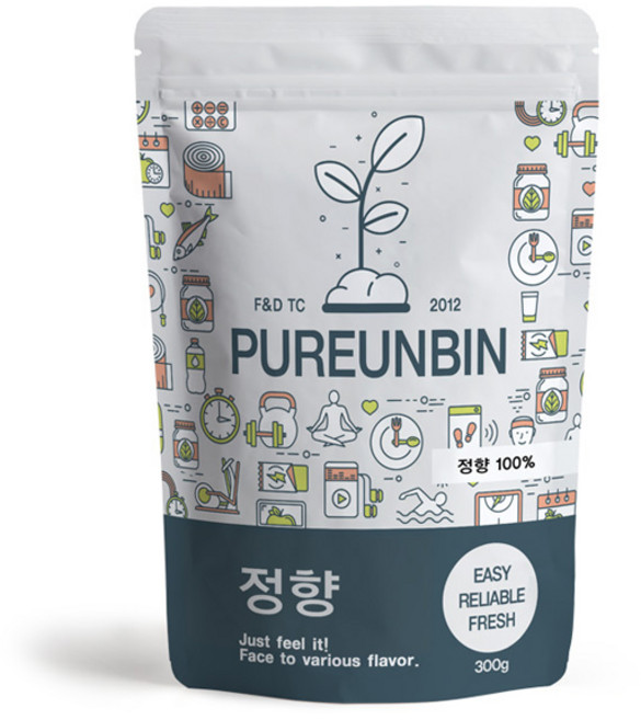 푸른빈 정향 클로브, 300g, 1개