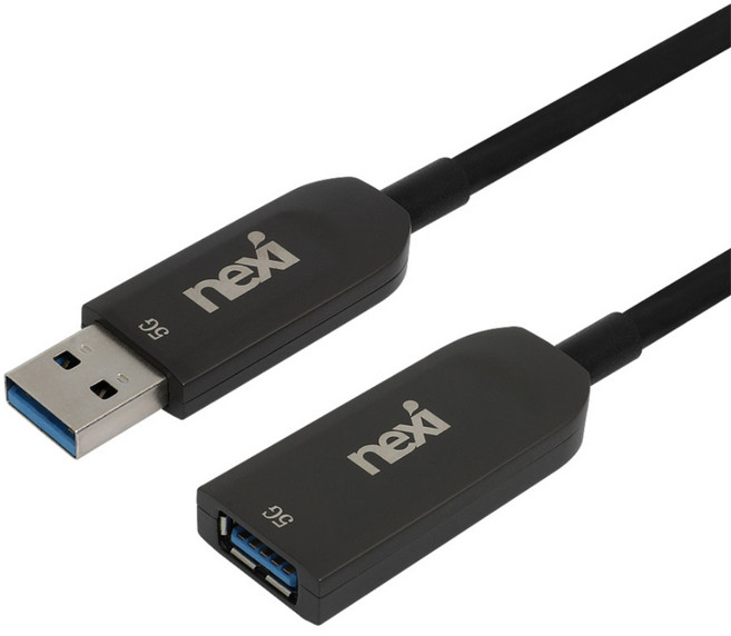 넥시 USB3.1 Gen1 AOC AM-AF 연장케이블 NX-U31MF-AOC-15M, 1개