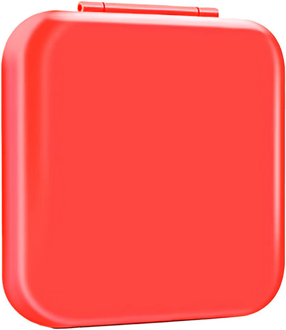 호후 닌텐도 스위치 무지 게임카드 케이스 12칸, 레드, 1개