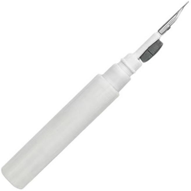 씨티컴퍼니 블루투스 이어폰 청소 브러쉬, 화이트, 1개