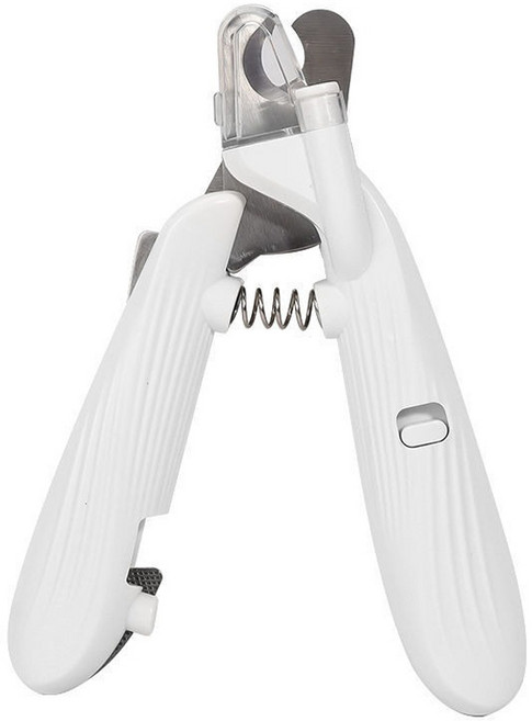 에코펫위드 강아지 LED 발톱깎이 10.5 x 2 x 14 cm, 화이트, 1개