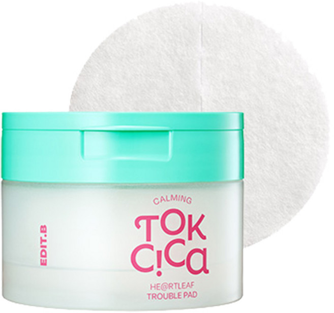 EDITB 鎮靜積雪草魚腥草淨膚棉片, 1個