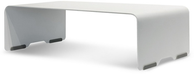 일렉싱크 높은 철제 모니터 받침대 370mm, 퓨어 화이트, 1개