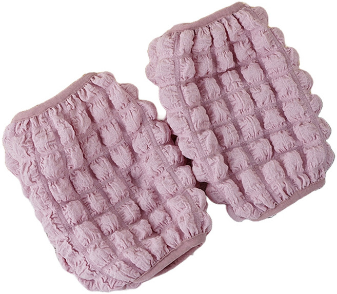 타미나요 귀여운 미술용 토시 2p, 진핑크