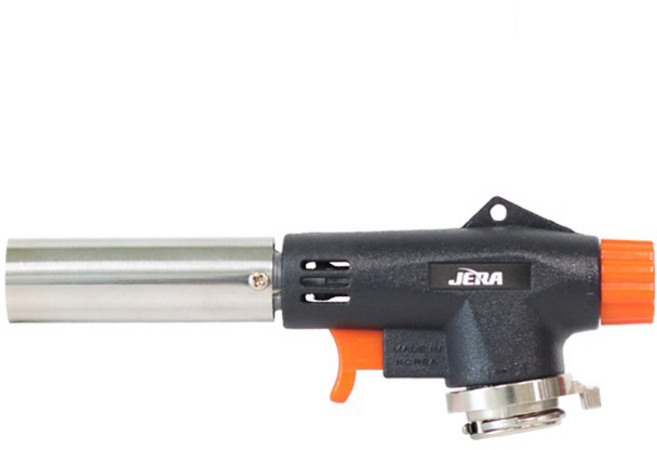 제라 자동 원터치 캠핑 가스토치 JB-505, 혼합색상, 1개