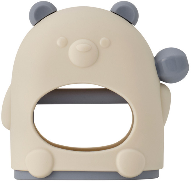 마더케이 실리콘 2 in 1 글러브 손목 치발기, 단품, 크림블루, 1개