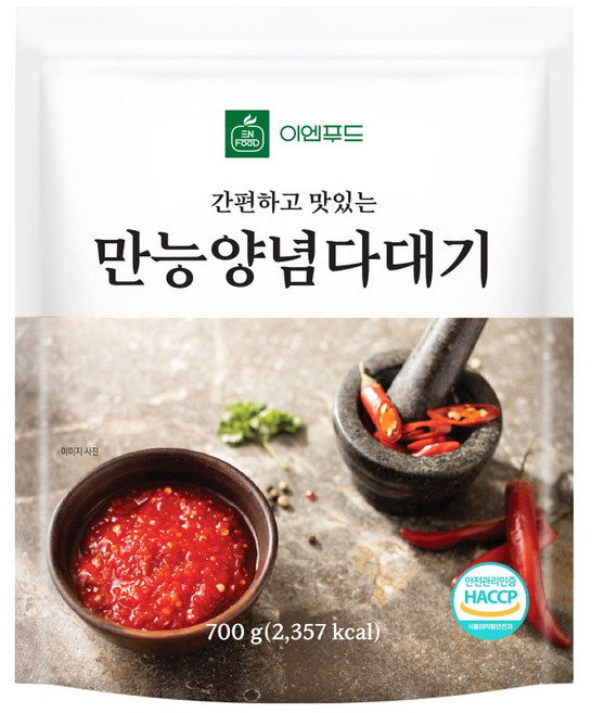 이엔푸드 만능 양념 다대기, 700g, 1개