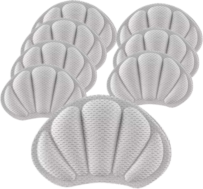 그린리빙 뒤꿈치 까짐방지 쿠션 2P, 그레이, 4세트