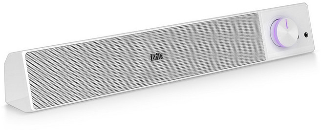 브리츠 2채널 사운드바 PC용 스피커, BZ-L1, 화이트