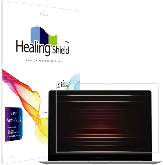 힐링쉴드 갤럭시북5 프로 16 NT960XHA 블루라이트차단 액정보호필름, 1개