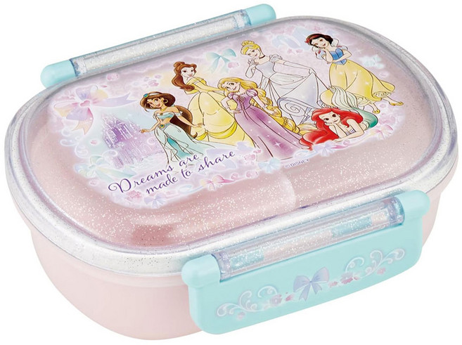 스케이터 항균 1단 휴대용기 QAF2BAAG 360ml, 디즈니 핑크, 1개