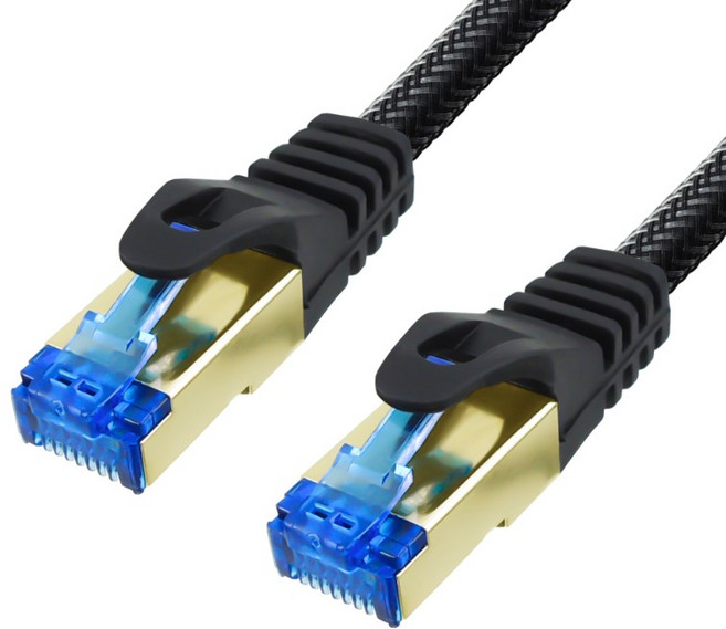 인네트워크 CAT.7 10Gbps 고속 메쉬 랜케이블, 1개, 15m