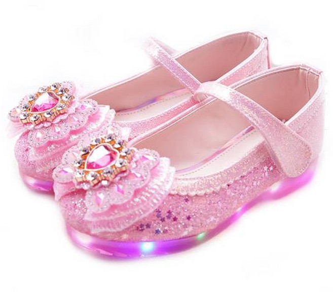 풋풋 아동용 멜란쥬 LED 구두