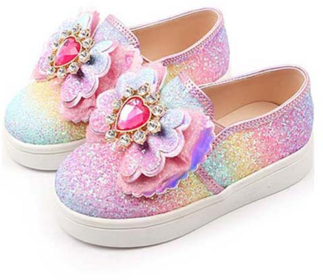 루루슈 여아용 하트엔젤 슬립온 AZ137