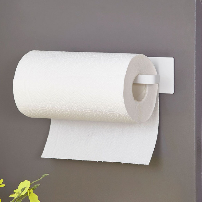 깨비다 자석 키친타올 걸이, 화이트, 1개