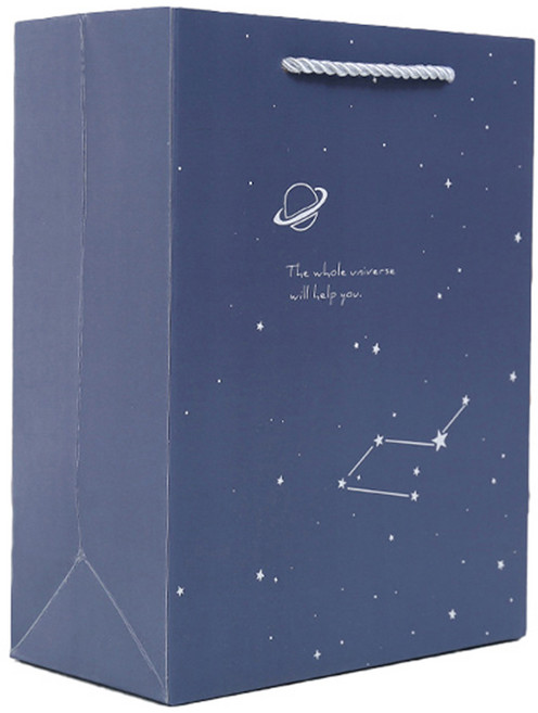 길그리 별자리 미니 쇼핑백, 네이비, 10개