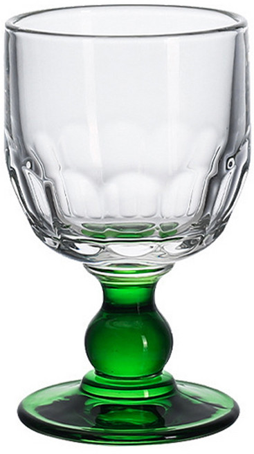 파라주니 컬러 손잡이 디저트 칵테일 고블릿 200ml, 1개