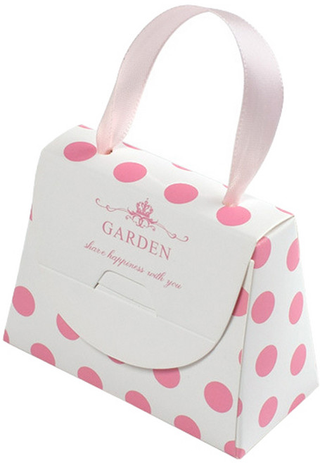 길그리 DIY 초미니 핸드백 선물포장 구디백, 01 핑크, 20개