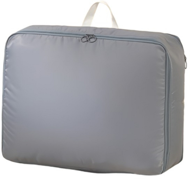 로이홈 여행용 휴대 압축 보관 가방 그레이, 1개, 1개입