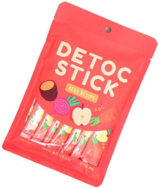 바잇미 슬림 디톡스틱, VEGE RECIPE, 112g, 1개