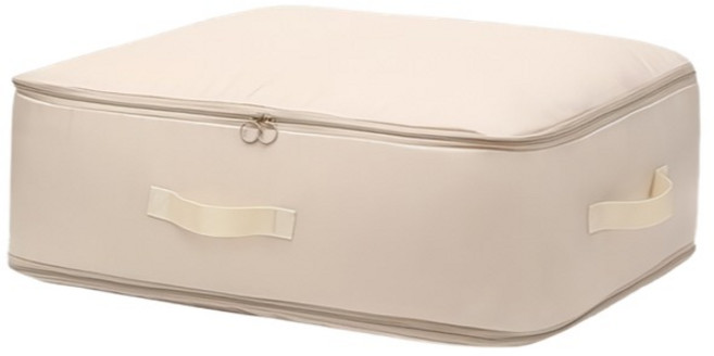 로이홈 다용도 이불 의류 압축 파우치 베이지, 1개, 1개입