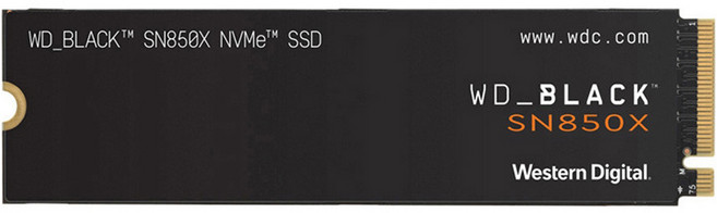 WD BLACK SN850X M.2 NVMe, 1TB, WDS100T2X0E