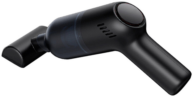 와이드 스톰 무선 미니 핸디 차량용 청소기, THR-VC01, 블랙