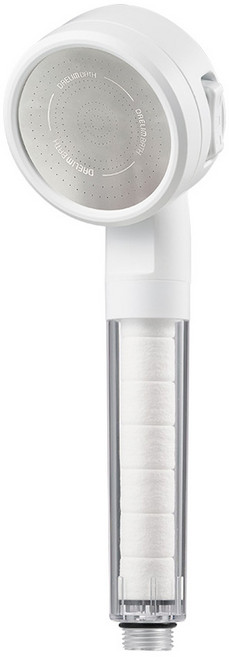 대림바스 디클린 3기능 필터 샤워헤드, 1개, 매트 화이트