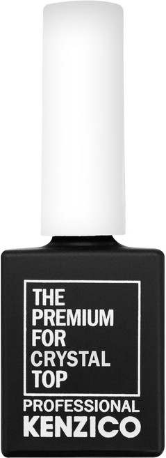 KENZICO 水晶指甲上層凝膠, 透明, 1個, 10g