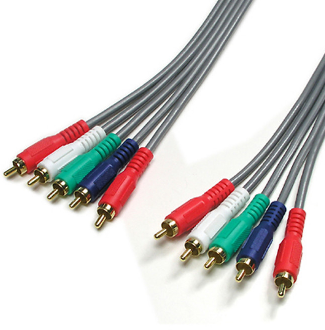 컴스 5선 고급 DVD 컴포넌트 케이블, AV1661, 1개