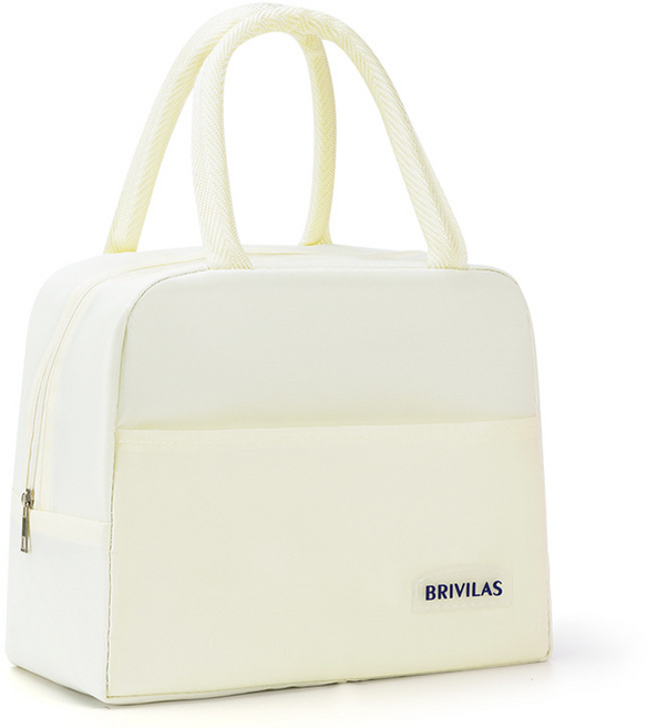 브리빌라스 탑피아 편안한 보냉백, 크림, 1개