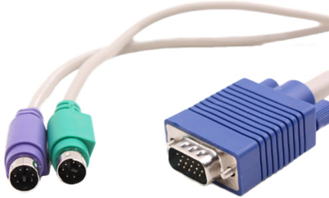 컴스 KVM M M 케이블 C0241, 1개