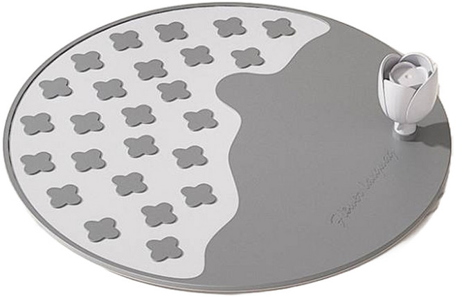 몬드스팟 욕실 배수구 하수구 냄새 막힘 벌레 손잡이 덮개 커버 YY57575, 그레이