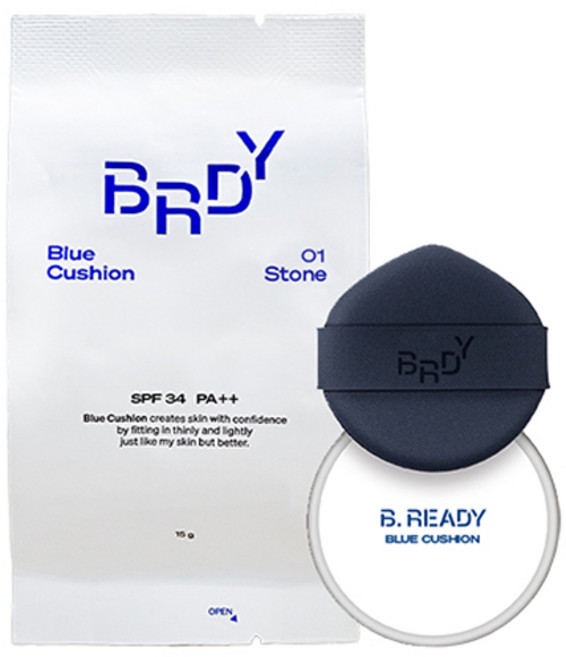 비레디 블루쿠션 리필 15g, 1호 스톤, 1개