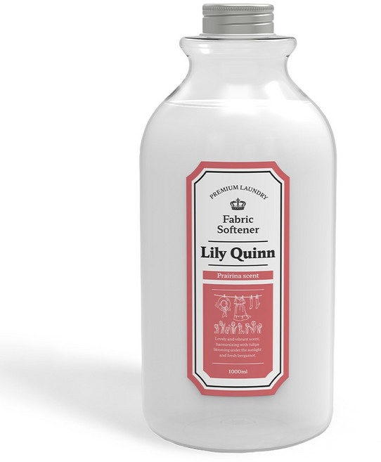 릴리퀸 프리미엄 고농축 섬유유연제 프레리나, 1L, 1개
