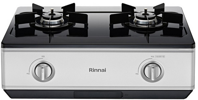 린나이 자동불꽃조절 AA 가스레인지 2구 고객직접설치, LNG, ATH200S