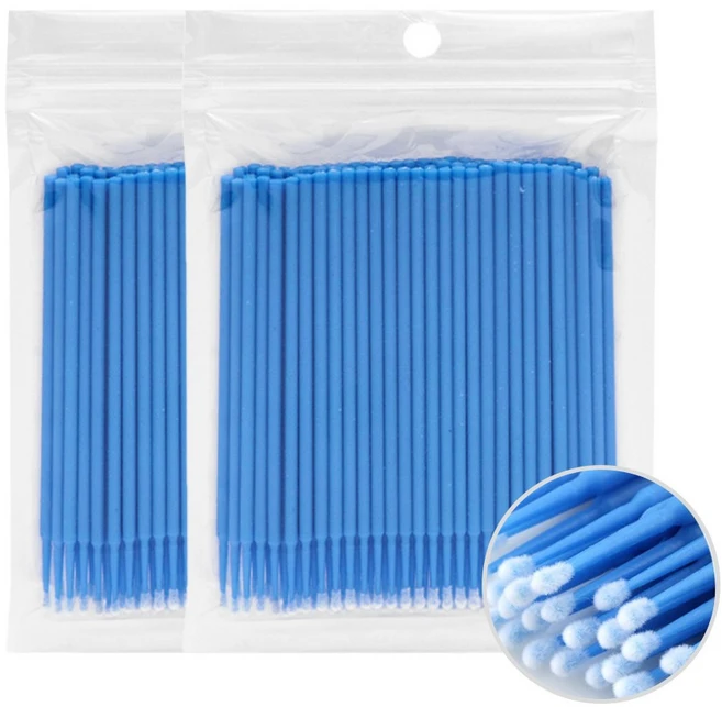 라몽 다용도 미세작업 마이크로 면봉 숏헤드, 1개, 200개입 - 쿠팡