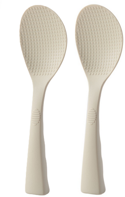 쿠리풀 실리콘 스탠딩 주걱, 화이트, 2개