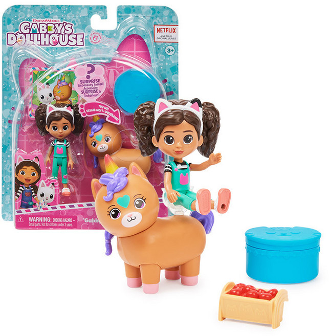 SPIN MASTER 蓋比的娃娃屋 貓仙子公仔套組, 1套