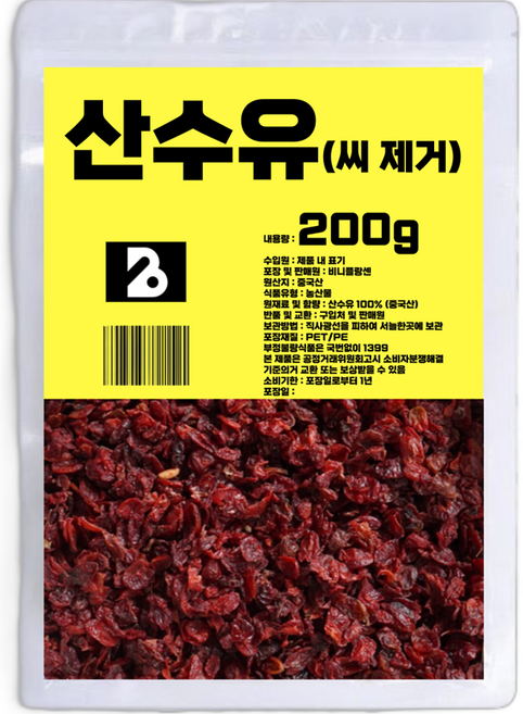 菲尼芙藍笙 去籽山茱萸, 200g, 1個
