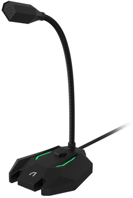 앱코 유선 게이밍 스탠드 마이크, MP50, 블랙