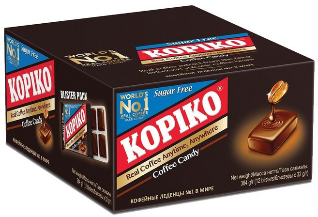 코피코 마요라 슈가프리 커피맛캔디 블리스터, 32g, 12개