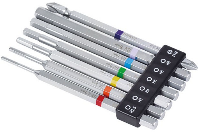 썬키 육각비트 세트 SHB-7110S, 1세트